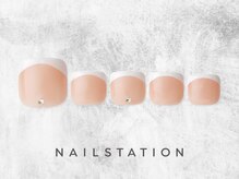 ネイルステーション 渋谷マークシティ店(NAIL STATION)/フラワーネイル／パラジェル