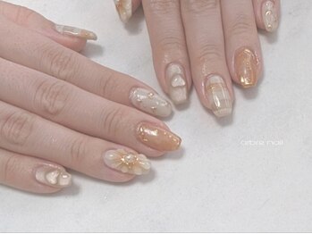 アーブルネイル(arbre nail)/●ぷっくりflower