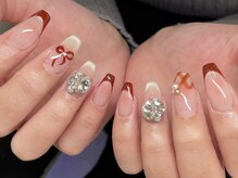 ザ フタコネイル(the 25 Nail)/クリスマスnail/持ち込み