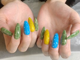 春ネイル/個性的ネイル