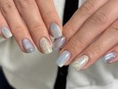 ニュアンスブルーネイル