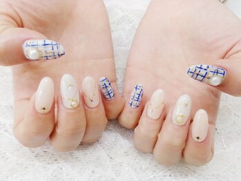 ネイリシャス(NAILICIOUS)/ふんわりツイード☆