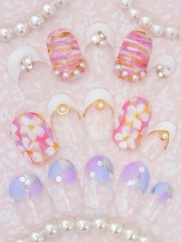 アフロディーテ(Aphrodite)/春夏ネイル☆