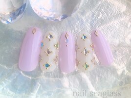 キラキラビジューデザイン