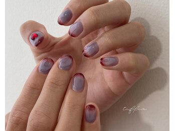 ネイルサロン ティフィン(tiffin)/~ぷっくりgradation~