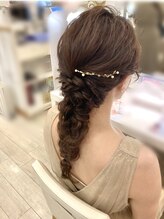 アトリエはるか 六本木ヒルズ店/☆ゆる編みおろし（ヘアセット）