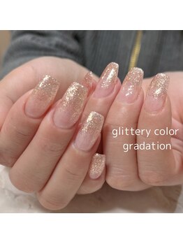 ラメグラデーション (ayame)