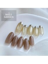 ネイルズガーデン(NAILS GARDEN)/シンプルネイル