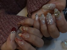 モク(moqu.)/バレンタインネイル