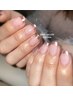 ミラーネイルorミラーフレンチorレースネイルorストーン10個ネイル