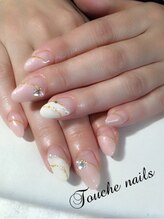 トゥーシェネイルズ(Touche'nails)/お客様ネイル　6000円