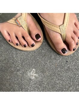 ブリスネイル うるま店(Bliss. nail)/フットネイルワンカラー