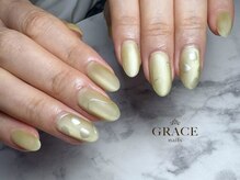 グレース ネイルズ(GRACE nails)/マット×ぷるマグ