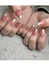 ココロネイル 半田山店(Cocolo nail)/ガラスフレンチ