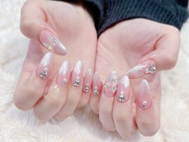 #2月＃冬ネイル＃韓国ネイル