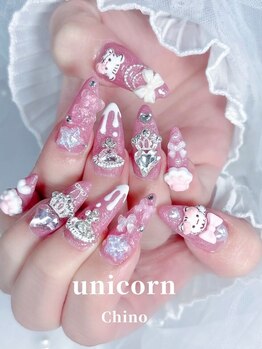 ユニコーン 大須(unicorn)の写真/ゴテゴテパーツつけ放題8000円♪地雷・量産型・ワンホン・推し・季節系…豊富にご用意◎やりたいを叶える！