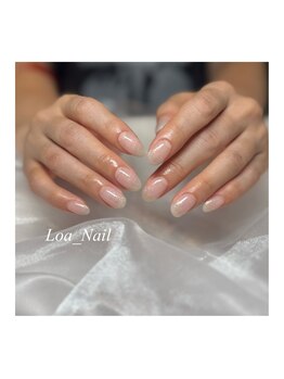 ロア ネイル(Loa_Nail)/ラメグラデーション