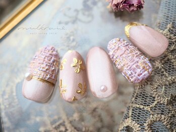 ミルクネイル(MILK NAIL)/ツイード〈新規7500円〉