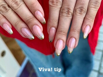 ビバティップ(Viva! tip)の写真/【パラジェル取扱いあり◎】オフィスネイルや、プライベートでも楽しめるデザインで上品な指先を叶えます。