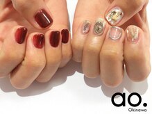 アオ おもろまち(ao.)/85min/ニュアンス　Nail ao.沖縄