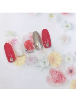 ネイルサロン&スクール ジーナ(GINA)/4月定額 トレンドアート