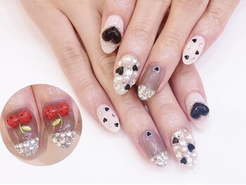 ネイルコレクション ピンク(Nail Collection Pink)/ジェル付け放題★シースルー