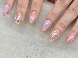 (平田)DC2番フラワーネイル