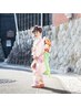 *〇七五三お仕度〇*【女の子限定】ヘアメイク＆着付け￥13200→￥7980