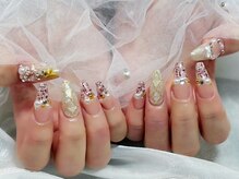 プティ アイビューティ 京橋店(peTiT eyebeauty)/ツイードネイル　キルティング