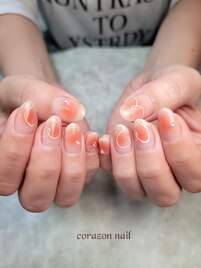 HAND120分☆チーク＆ハート
