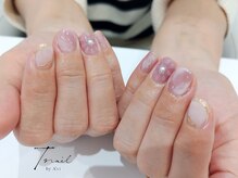 ティーネイル/ぷっくりフラワー