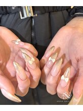 アンナネイル(ANNA Nail)/キラキラグラデーション