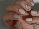 ＊ベージュニュアンスネイル＊