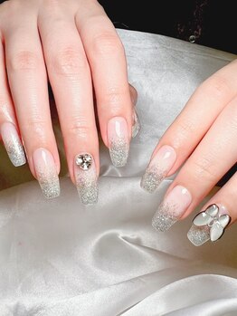 ラメグラデーション