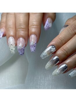 エイト(8)の写真/【人気No.1!持ち込みOK*アート150分初回¥9900】豊富なジェルから手肌が明るく見えるカラーをご提案◎