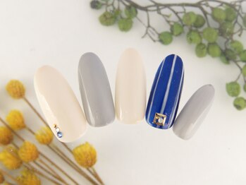 シューズネイルプロデュース/ストライプデザイン