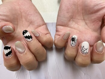 ネイル サロン ヴェレッド(Nail Salon VERED)/ハロウィーンアート　2021