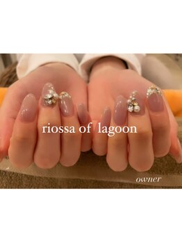 リオッサ オブ ラグーン(RIOSSA of Lagoon)/ヌーディｘビジューネイル