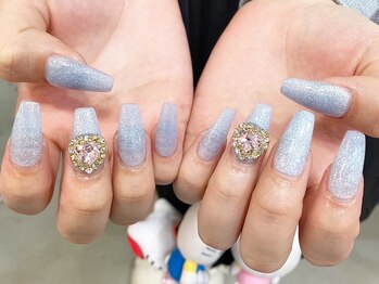 ビーカラフル 渋谷店(Becolorful)/キラキラネイルアート