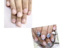 ヒロネイル(Hiro Nail)の雰囲気（どんな深爪でもナチュラルに長さだし可能　持ちも◎）