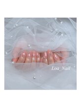 ロア ネイル(Loa_Nail)/ピンクネイル