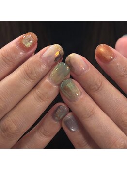 サトリネイルルーム 京橋店(Satoril nail room)の写真/顧客満足度NO.1を獲得したサロンのトップネイリストが在籍★圧巻のクオリティーであなたも虜に♪