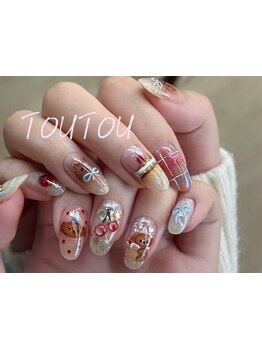 手描きアートが得意なサロン