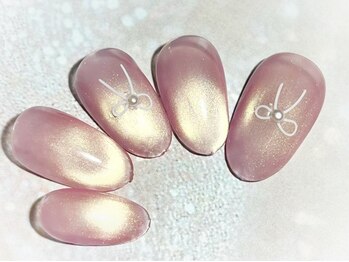 となりの花 清瀬の写真/初回オフ無料◆シンプルなのに目を引くお洒落デザインで、大人女性の洗練された指先を演出*