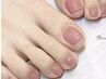 フット ワンカラー【パラジェル変更500円】ケア込み◆ご新規様オフ無料