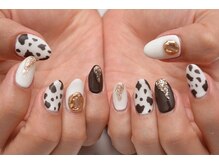 ネイルサロン Smith(スミス)/牛柄ネイル10340円