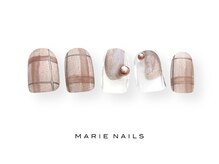 マリーネイルズ 表参道店(MARIE NAILS)/定額￥7000スモーキー  0112b