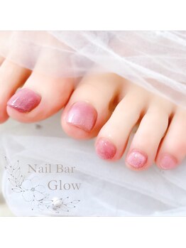 ネイルバーグロー(Nail Bar Glow)/フットワンカラー