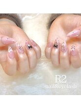 アイラッシュサロンアールツー(eyelash salon R2)/リボン　ワンホン　チーク　韓国