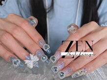 ゼン ネイル デザイン 池袋(ZEN NAIL DESIGN)/* 長 さだしやり放題×つけ放題